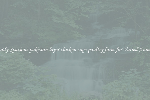Sturdy Spacious pakistan layer chicken cage poultry farm for Varied Animals