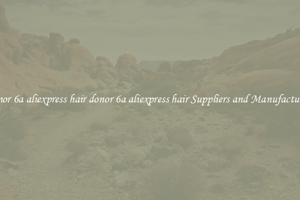 donor 6a aliexpress hair donor 6a aliexpress hair Suppliers and Manufacturers