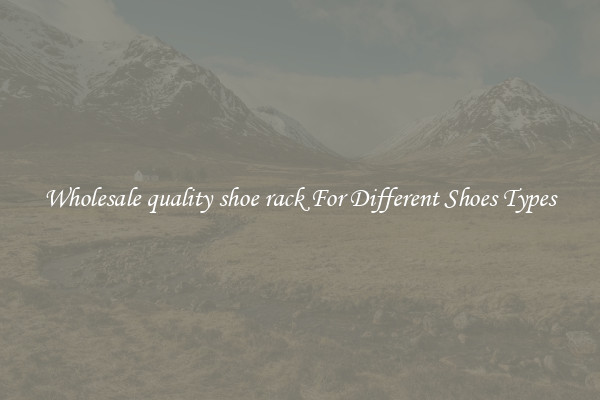 Wholesale quality shoe rack For Different Shoes Types