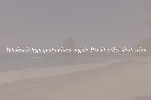 Wholesale high quality laser goggle Provides Eye Protection